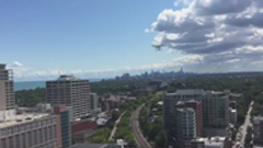 Aerial View Evanston, Chicago