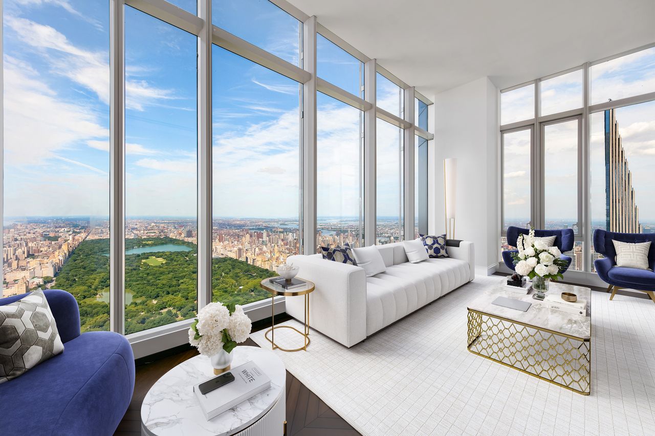 New York Duplex 107 Stories Above Central Park Lists for 175 Million